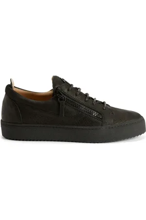 Giuseppe Zanotti Frankie sneakers met pythonprint