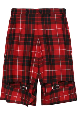 Comme des Garçons Geruite shorts