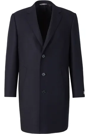 CANALI Jas met visgraat patroon