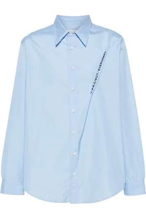 Y / PROJECT Poloshirt met geborduurd logo