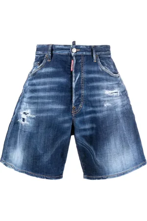 Dsquared2 Shorts met wijde pijpen
