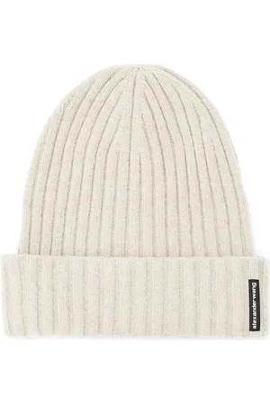 Alexander Wang Geribbelde muts met logo