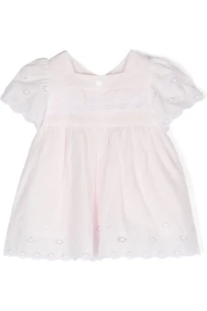 PATACHOU Katoenen jurk met broderie anglaise