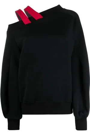Atu Body Couture X Ioana Ciolacu asymmetrische sweater met bandje