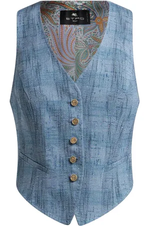 Etro Slub gilet