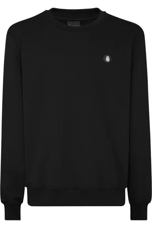 BILLIONAIRE Sweater met logoplakkaat