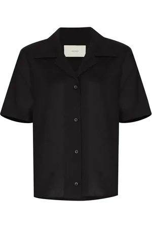 ASCENO Blouse met korte mouwen