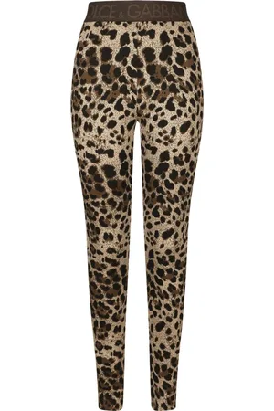 Dolce & Gabbana Legging met luipaardprint