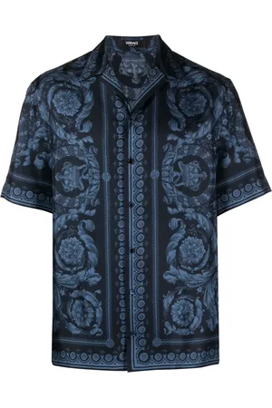 VERSACE Overhemd met korte mouwen en print