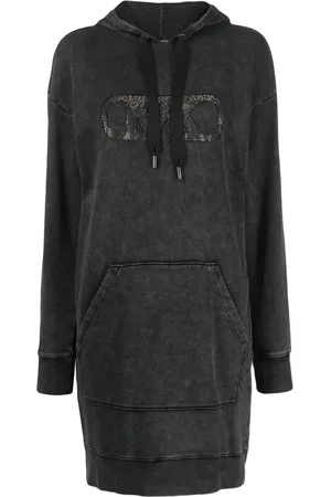 Michael Kors Sweaterjurk verfraaid met logo