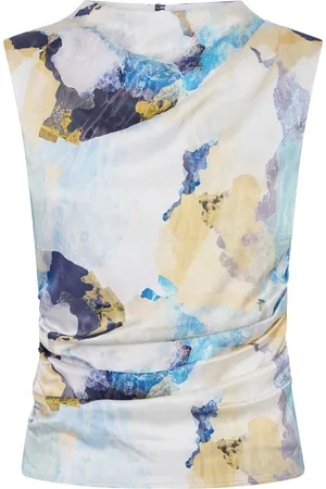 Anna Quan Top met print