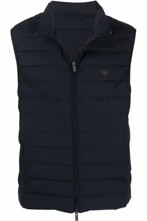 Emporio Armani Gewatteerde bodywarmer met rits