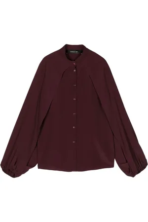 FEDERICA TOSI Blouse met gespleten mouwen
