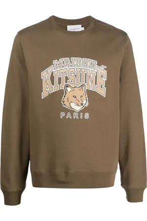 Maison Kitsuné Sweater met logoprint