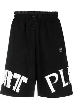 Philipp Plein Trainingsshorts met logoprint