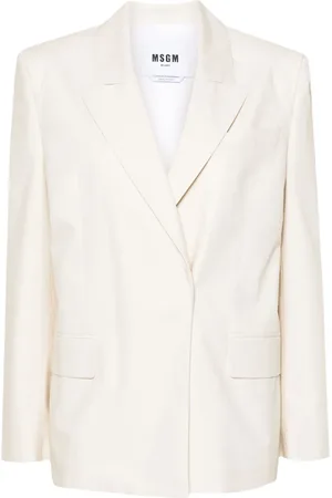 Msgm Blazer met enkele rij knopen