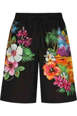 Dolce & Gabbana Bermuda shorts met bloemenprint