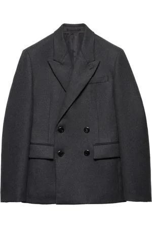 Prada Wollen blazer met dubbele rij knopen