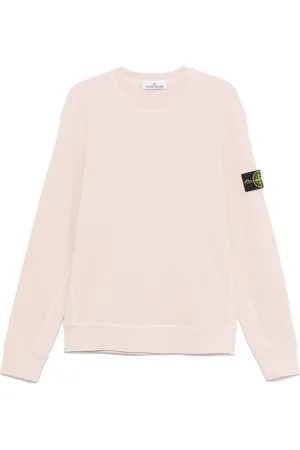 Stone Island Sweater met wafelpatroon van biologisch katoenen