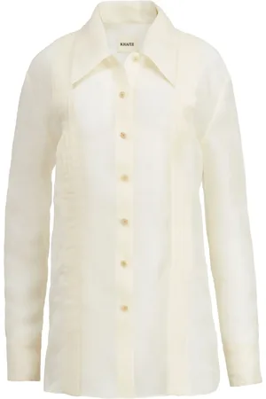 Khaite Zijden blouse