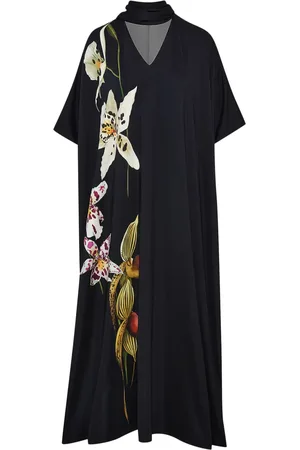 Oscar de la Renta Orchid jersey tuniek