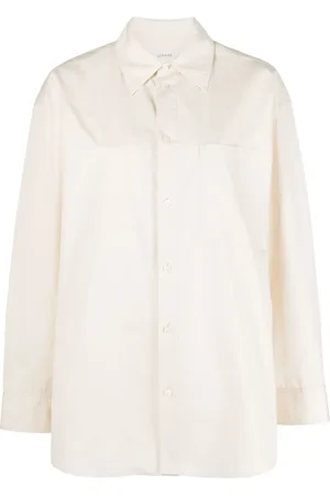 LEMAIRE Blouse met overlappend vlak