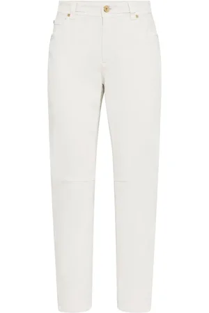 Brunello Cucinelli Jeans met toelopende pijpen