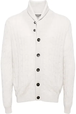 N.PEAL Garrick kabelgebreid vest