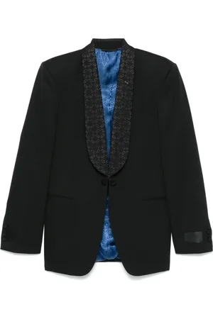Givenchy Monogram 72 blazer met jacquard kraag