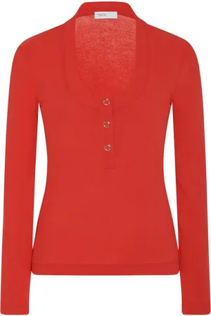 ROSETTA GETTY Ribgebreide top
