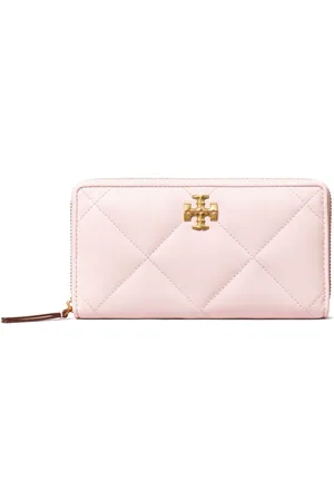 Tory Burch Kira gewatteerde portemonnee met rits