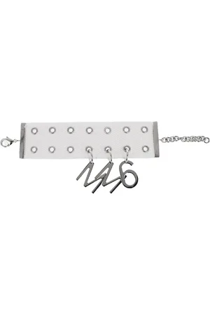 Maison Margiela Armband met logo bedel