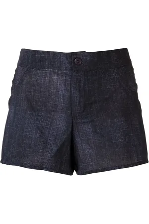 AMIR SLAMA Denim short
