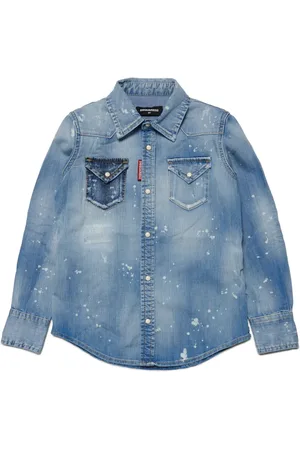 Dsquared2 Spijkerjack met print