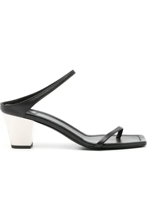 Totême City 60 mm leren muiltjes