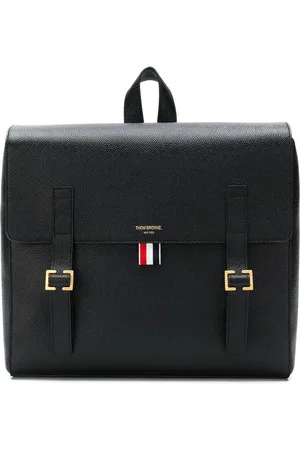 Thom Browne Leren boekentas