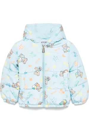 Moschino Gewatteerd jack met print