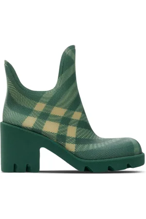 Burberry Marsh geruite rubberen laarzen