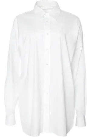 Carolina Herrera Katoenen blouse met puntkraag