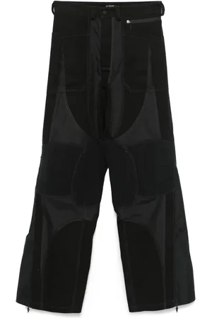 MUGLER Cargo broek met vlakken