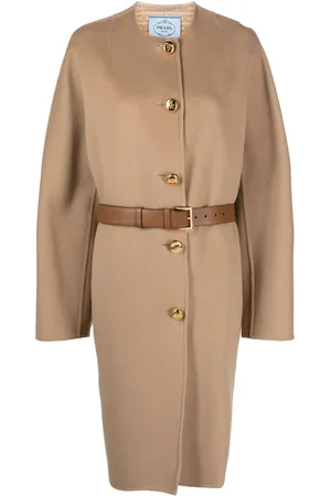 Prada Jas met enkele rij knopen