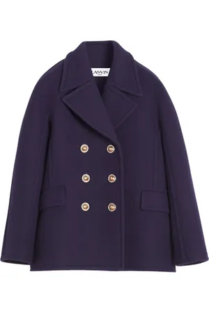 Lanvin Wollen sailorjas met dubbele rij knopen