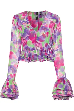 ROTATE Blouse met bloemenprint