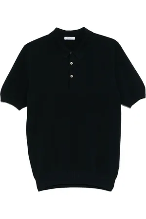 Boglioli Gebreid poloshirt