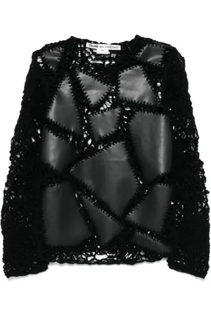 Comme des Garçons Trui van imitatieleer