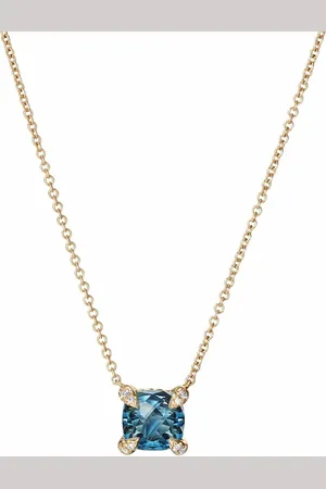 David Yurman 18kt geelgouden halsketting