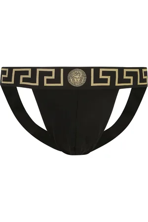 VERSACE Jockstrap met Greca afwerking