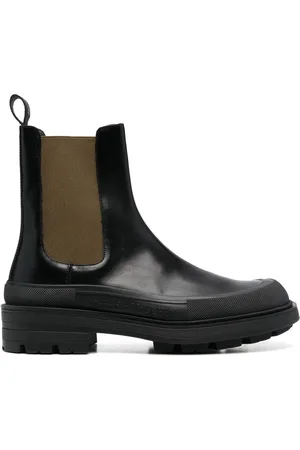 Alexander McQueen Leren Chelsea laarzen