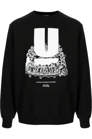 UNDERCOVER Sweater met tekst