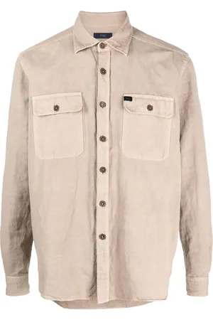 FAY Overhemd met logopatch